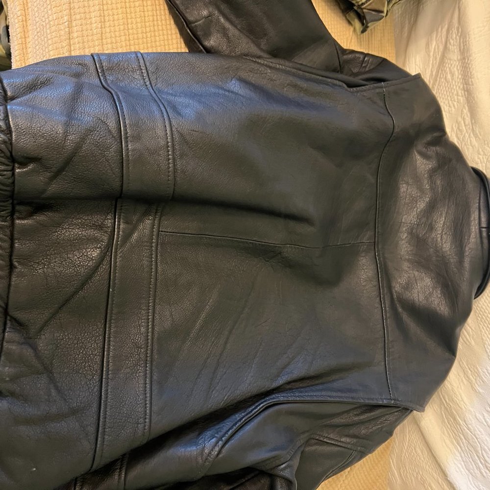 Wilson leather winter jacket - Picture 14 of 16